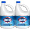 Clorox Regular Liquid Bleach, 121 oz Bottle, 2 ct