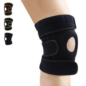 Knee Brace for Men and Women, Adjustable Knee Brace Support, Compression Sleeve for Meniscus Tear, ACL, Arthritis, Joint Pain, Runner, Sport, Black