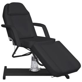 Massage Table Black 70.9"x24.4"x(34.3"-44.1")