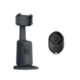 Selfie AI Videographer Auto Motion Hands Free Follow No App Needed (Color: Black)