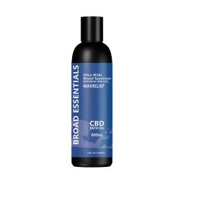 CBD Bath Oils (Scent: MaxRelief | 800mg (For Moderate Pain))